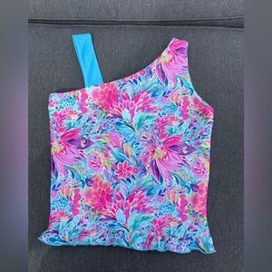 Lily & Londyn’s Floral One-Shoulder Top Size 8